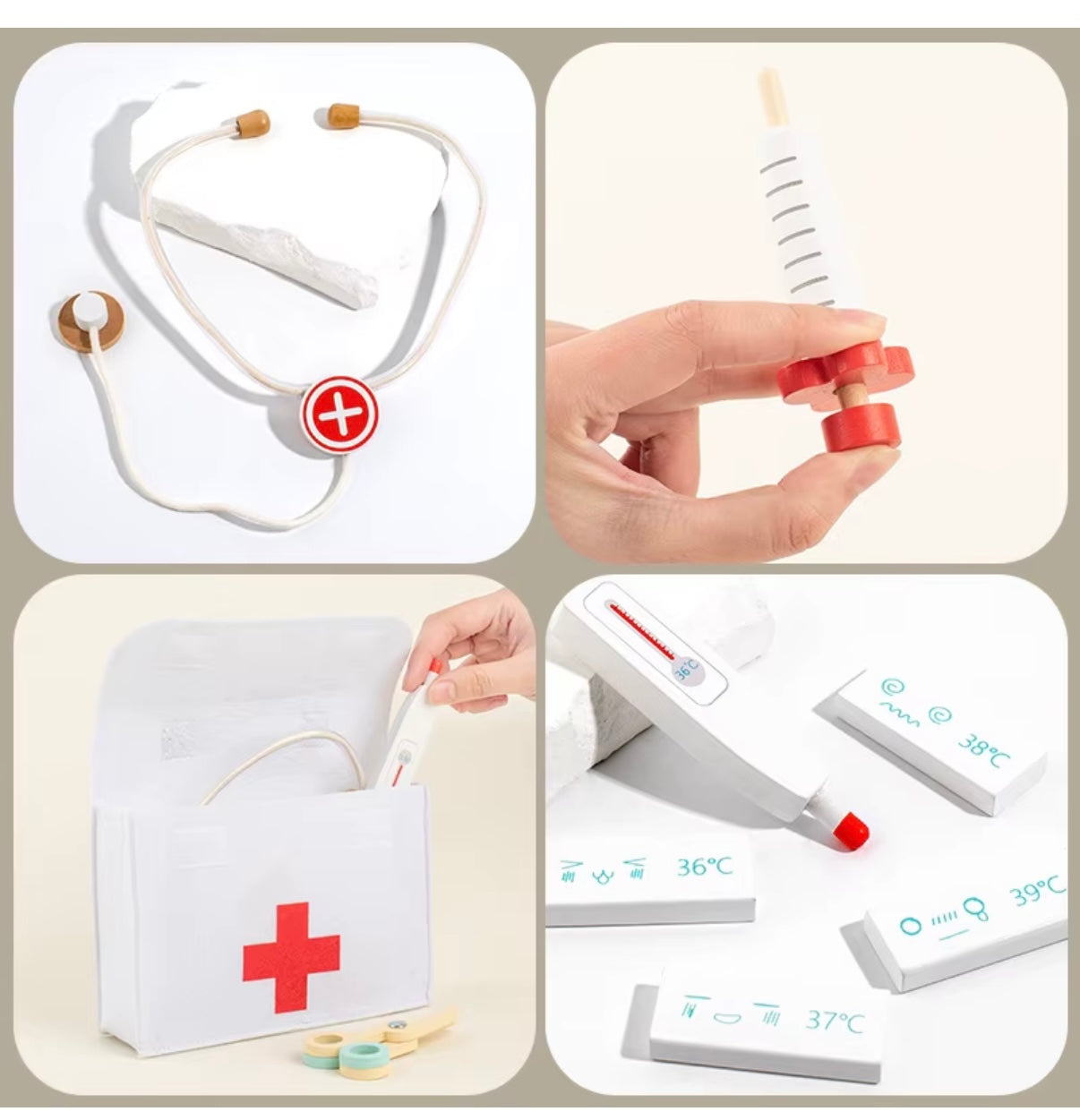 Doktorväska med läkarsats