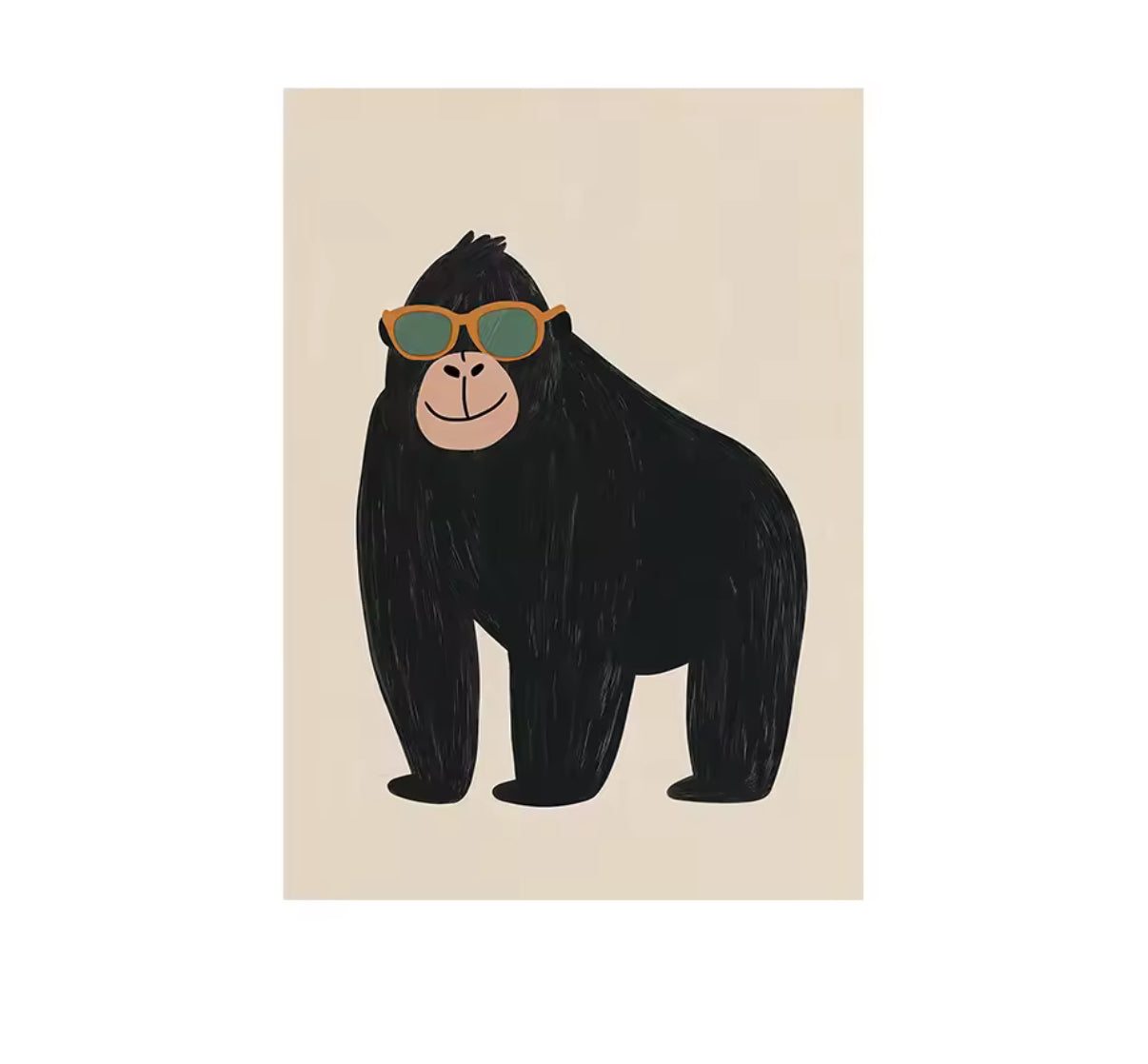 Lekfulla djurposters