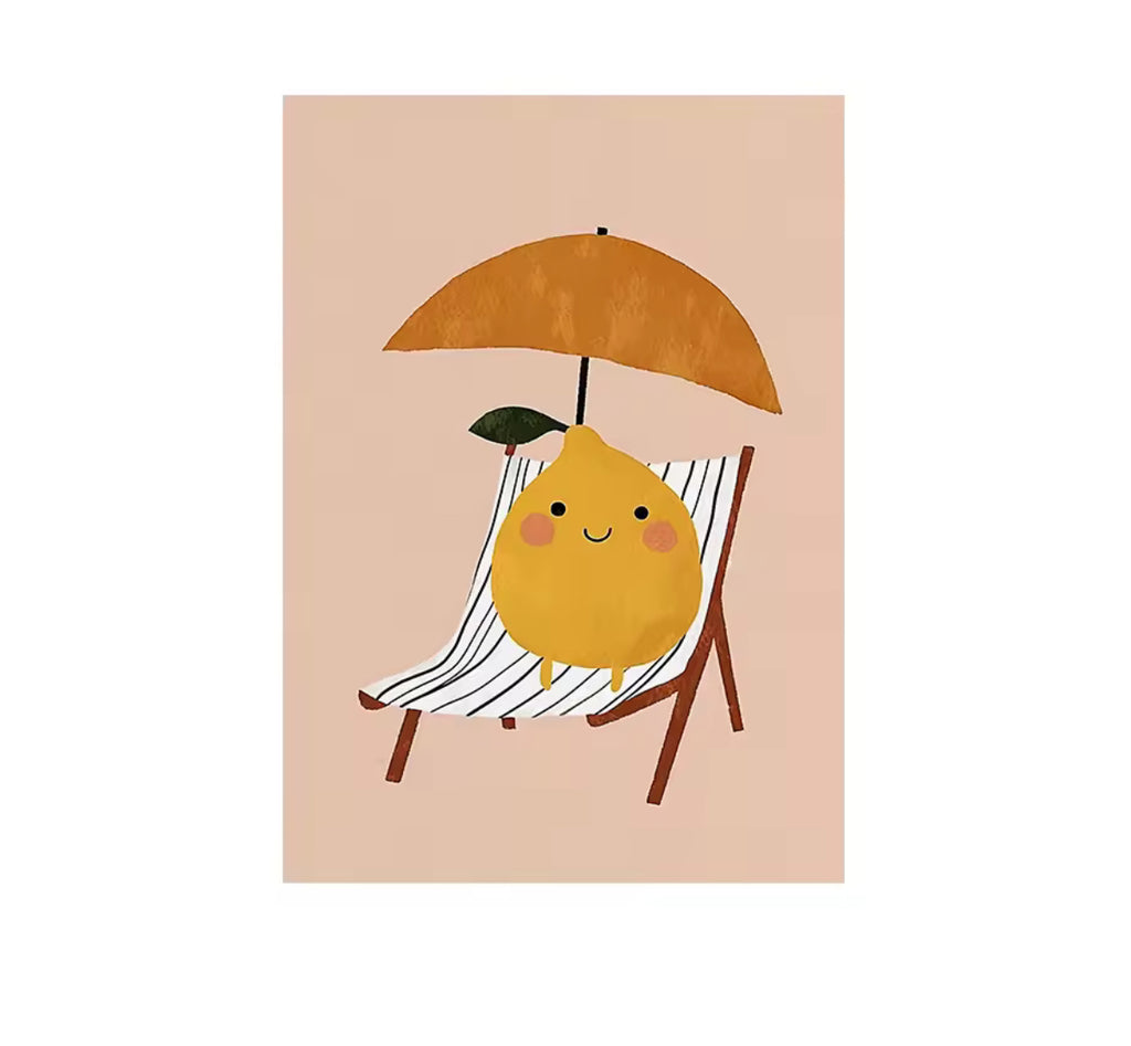 Lekfulla djurposters