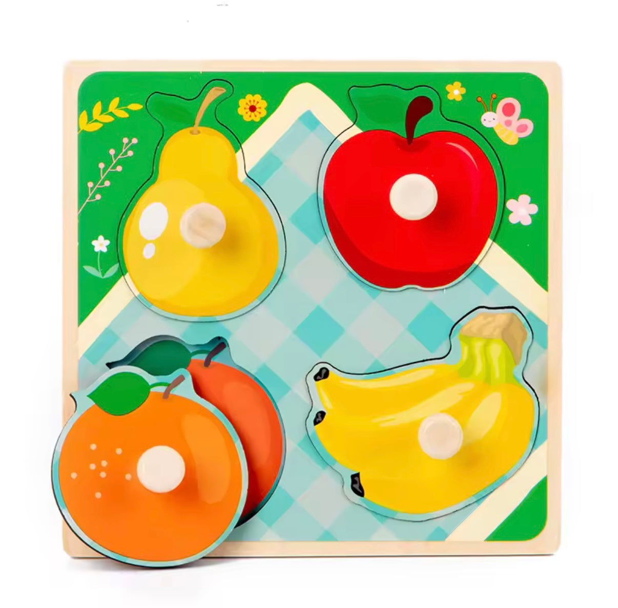 Färgglada Knoppussel