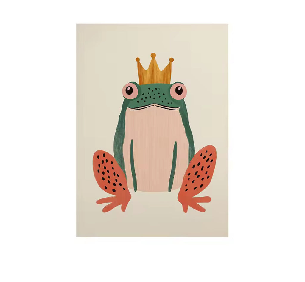 Lekfulla djurposters