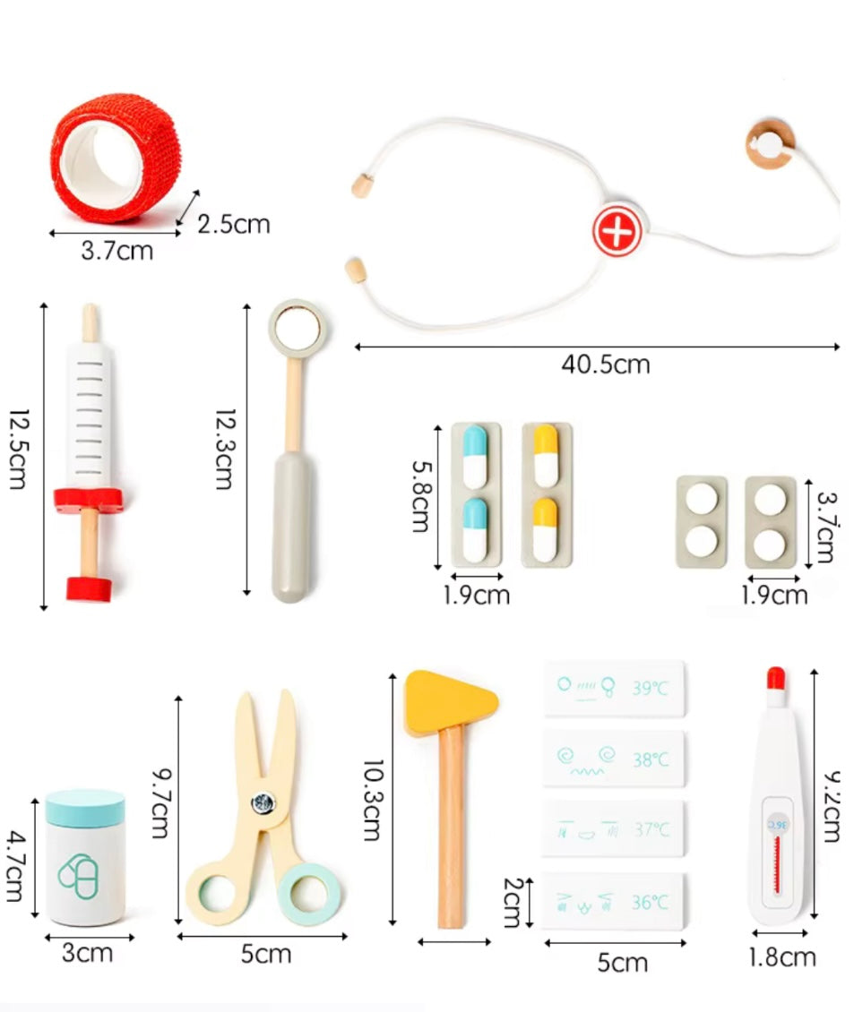 Doktorväska med läkarsats