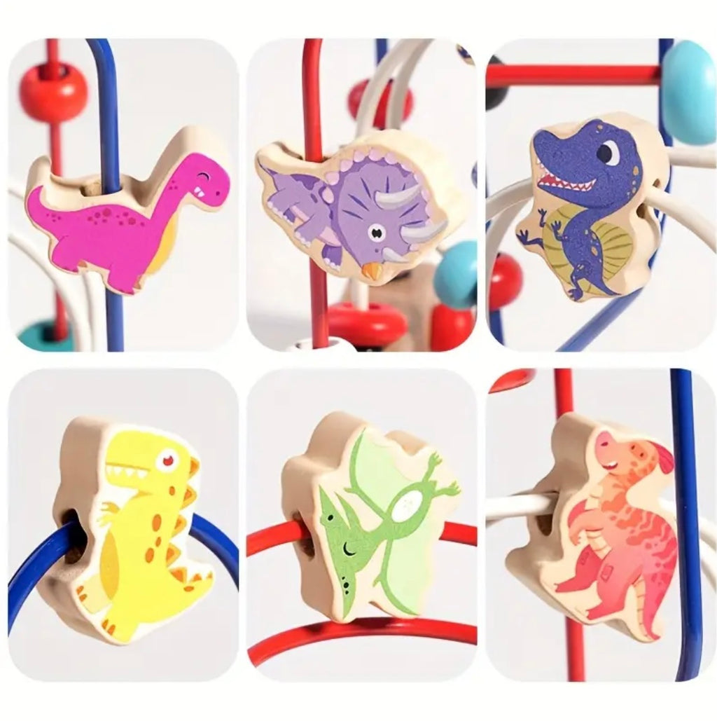 Aktivitetslabyrint Dinosaurier