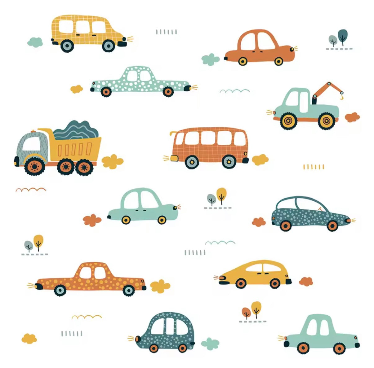 Väggstickers Bilar