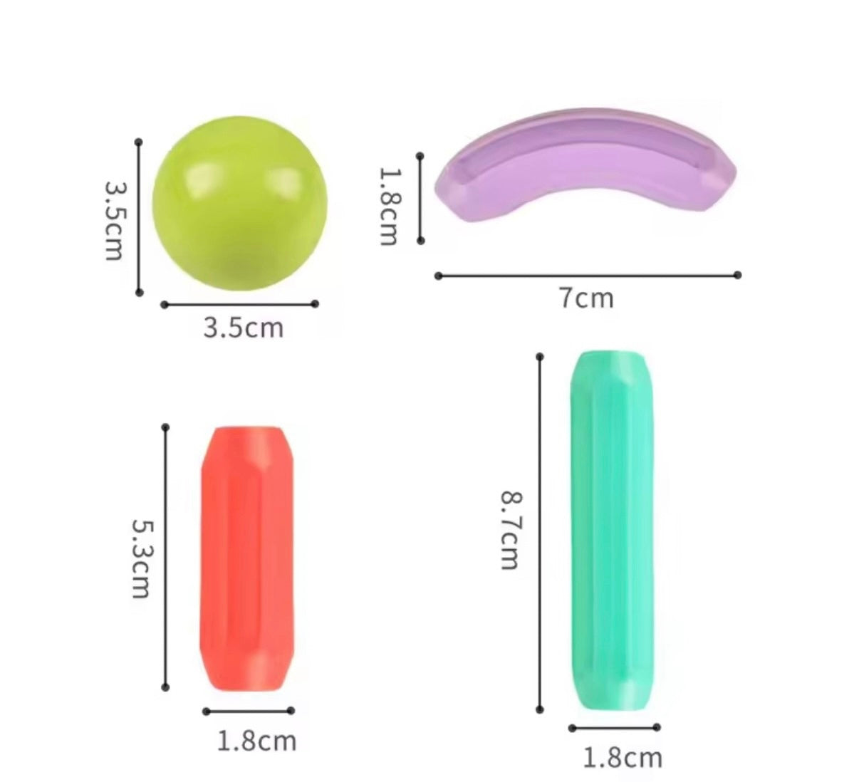 Magnetiska byggklossar