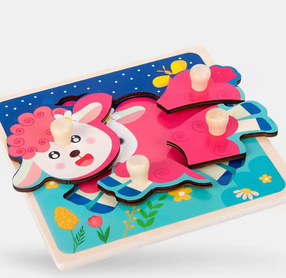 Träpussel - 3D motiv