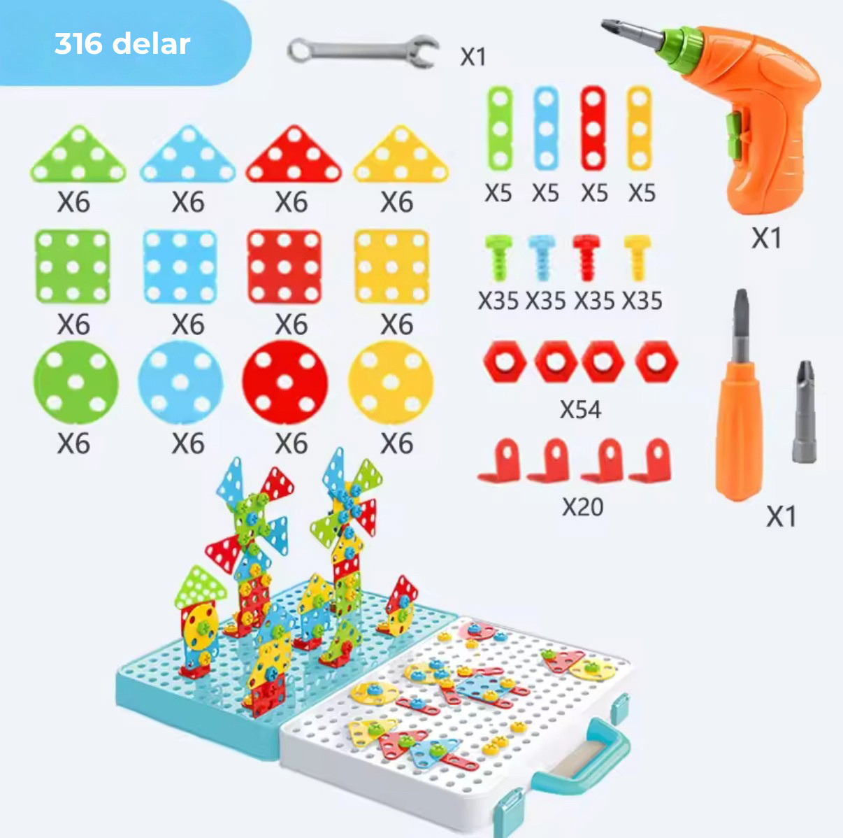 Elektriskt verktygsset