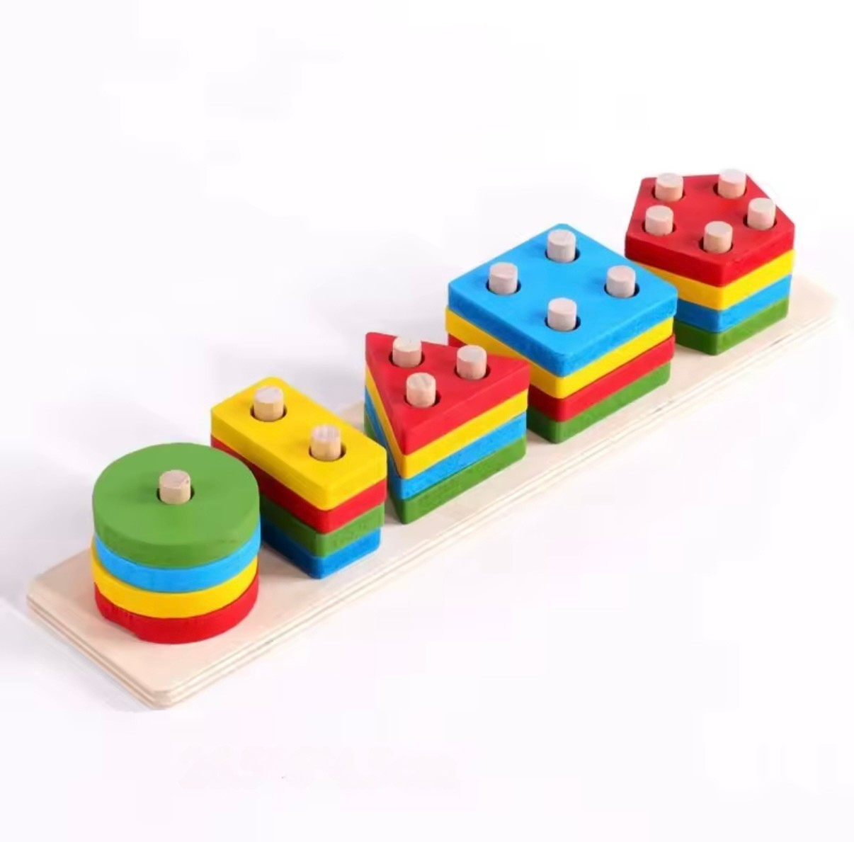 Montessori Träpussel